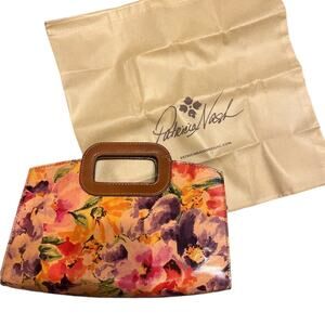 Patricia Nash Rainbow Top Handle Crossbody Bag Rainforest New With Dustbag New